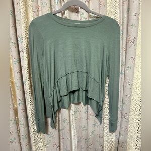 AS Revival by Altar’d State Military Green Cropped Top XS NWT